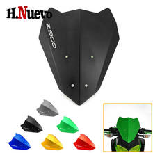 Para kawasaki z900 2017 2018 2019 motocicleta windscreen windshield defletor de vento suporte de montagem protetor guarda capa z 900 Z-900 2024 - compre barato