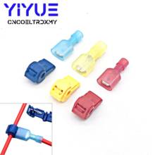 20PCS/10Pairs Male Spade & Lock Quick Splice Wire Connector Set Snap Fast Easy Lock Electrical Cable Crimp Terminal 22-10 AWG 2024 - buy cheap
