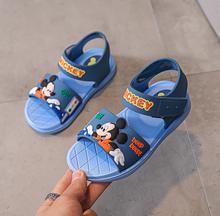 Hot Summer Kid Shoes Disney Cartoon Mickey Mouse Baby Boy Girl Sandal Casual Anti-slip Children Sandals Toddler Beach Shoes 2024 - buy cheap