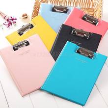 OOTDTY A5 Waterproof Clipboard Writing Pad File Folder Document Holder School Supply Random Delivery 2024 - buy cheap