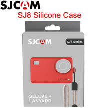 Sjcam acessórios sj8 silicone caso dispositivo protetor para sjcam esportes dv câmera sj8 série/sj8 pro/sj8 plus/sj8 ar 2024 - compre barato