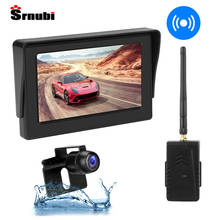4.3 '' Wireless Backup Camera TFT LCD Car Monitor Reversing Camera Waterproof Parking for Pickup Truck Rear View Camera Monitor 2024 - buy cheap