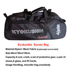 New Karate Kyokushin Bag for Training Kyokushinkai karate Sport Bag Lightweight Handbag Multifunction Waterproof Backpacks 2024 - buy cheap