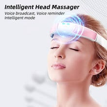 Multifunctional Intelligent Head Relaxation Sleep Instrument Rechargeable Head Massager  Physiotherapy Relaxation Massager 2024 - buy cheap