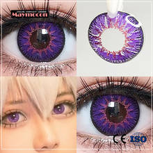 Maymocon 1 Pair Beautiful Pupil Eye Cosmetic Colorful Contact Lenses Halloween Cosplay Lenses Crazy Lens for Eyes 2024 - buy cheap