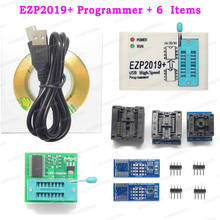 EZP2019 высокоскоростной USB SPI программатор 6 элементов поддержки 24 25 93 EEPROM Flash Bios лучше, чем EZP2013 EZP2010 программатор 2024 - купить недорого