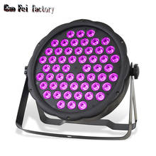 Led Flat Par Light 54X3W RGB 3In1 Wall Wash Effect By Dmx Control Disco Lighting Good For Dj Bar Party Christmas Light 2024 - buy cheap