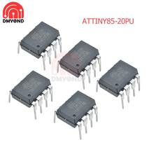 5 шт./лот ATTINY85-20PU DIP-8 TTINY85-20 ATTINY85 1851E3E DIP Diy Электронные 85 микроконтроллер IC откалывает оригинальные и новые IC чип 2024 - купить недорого