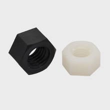 20pcs M2 M2.5 M3 M4 M5 M6 M8 M10 M12 M16 nylon hex nut plastic hexagon nuts screw cap PA66 white Black Transparent 2024 - buy cheap