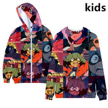 3 To 14 Years Kids Hoodies BRAND NEW ANIMAL 3D Printed Boys Girls Hoodie Sweatshirt Anime BNA Jacket Coat Children Clothes 2024 - buy cheap