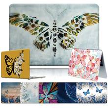 Laptop Case For Apple Macbook Air 11 /Air 13 /Pro 13 /Pro 15 /Pro 16 A2141 /Macbook 12"(A1534) Butterfly Series Hard Shell 2024 - buy cheap