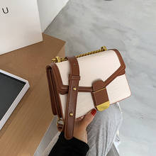 Retro Stone Pattern Leather Crossbody Bags For Women 2020 New Chain Strap Luxury Handbags Lady Shoulder Messenger Bag Simple Sac 2024 - buy cheap