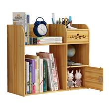 Simple Bookshelf On Desk Shelf Children's Desktop Small Bookshelf Student's Bookshelf High School Student's School-used Artifact 2024 - buy cheap