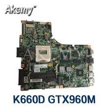 4GB NTSN1521 REV1.1 Laptop Motherboard FOR Hasee T6 K660D Notebook PC mainboard with N16P-GX-A2 GTX 960M video card 2024 - compre barato