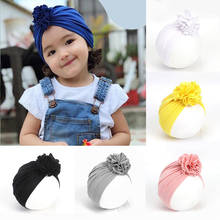 New Baby Hat Cute Flower Baby Girl Hat Winter Autumn Baby Bonnet Beanie newborn photography props Kids Hat Cap casquette enfant 2024 - buy cheap