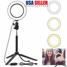 13inch LED Selfie Ring Light Dimmable Ring Lamp Photo Video Camera Phone Light Ringlight With Tripod For Live YouTube Fill Light 2024 - buy cheap