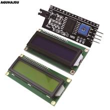 Модуль IIC/I2C 1602 с синим зеленым ЖК-экраном для arduino 1602 UNO r3 mega2560 LCD 1602, 1 шт./лот 2024 - купить недорого