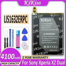 Bateria 4100mah para sony xperia xz f8331 f8332, bateria genuína com número de rastreamento, com ferramenta grátis 2024 - compre barato
