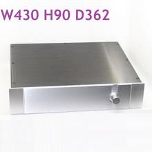 W430 H90 D362 Combine Chassis DIY Aluminum Case PASS Preamp Tube Amplifier Housing Headphone Amp Enclosure Rear Box Hi End Shell 2024 - buy cheap