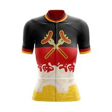 NEW Germany Women Team Cycling Jersey Customized Road Mountain Race Top cycling wear Quick Dry /Breathable  cycling clothing 2024 - buy cheap