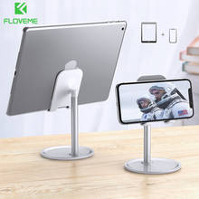 FLOVEME-Soporte de escritorio ajustable para teléfono móvil, base de aleación para tableta, iphone X, 8, 7, Samsung 2024 - compra barato