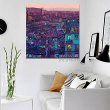 Pintura en lienzo artística para sala de estar, cuadro de pared moderno con impresiones de carteles, cuadro para decoración del hogar 2024 - compra barato