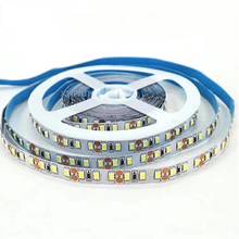 Fita de luz led 500 para áreas externas, fita de luz com 2835 leds por metro, branco quente, frio, azul, verde e vermelho 2024 - compre barato