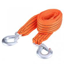 4 Meter Load 3 Ton  Car Trailer Towing Rope Strap Tow Cable with Hooks Emergency Vehicle Tool Orange Car Accessories 2024 - buy cheap