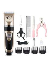 Electrical Pet Clipper Professional Grooming Kit Rechargeable Pet Cat Dog Hair Trimmer Shaver Set Animals Hair Cutting Machine 2024 - buy cheap