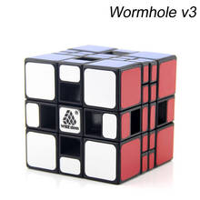 Cubo mágico original de alta qualidade, quebra-cabeça 3x3x4 way v3, ideias de presente de natal para crianças, brinquedos 2024 - compre barato