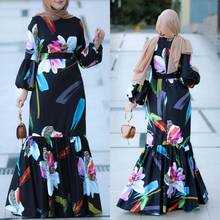 Floor-Length African Dresses For Women Africa Clothing Muslim Long Dress High Quality Fashion Loose Maxi Dress Lady Abaya 2024 - buy cheap