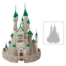 2020 New Hot Castle Window Roof Fence Bricks Mould Metal Cutting Dies For and Crafts Scrapbooking Foil Card Making no stamps 2024 - buy cheap