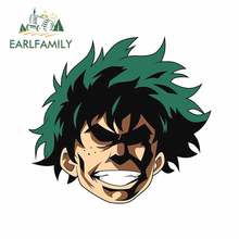 EARLFAMILY 13cm x 11.7cm For My Hero Academia Car Door Stickers Funny Fine Decal Personality Creative Occlusion Scratch 2024 - buy cheap