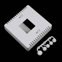 Caja de cierre para Proyecto de plástico, probador de medidor LCD1602 con botón de 8,6x8,6x2,6 cm, color blanco 86, 1 Uds. 2024 - compra barato