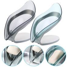 Leaf Shape Punch Free Bathroom Shower Soap Tray Draining Storage Rack Box Holder Dish Plate Bathroom Supplies Gadgets 2024 - buy cheap