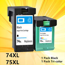 74XL 75XL For HP 74 75 Ink Cartridge for HP74 Compatible For HP J5780 D4260 C4480 5280 4345 C4300 Officejet J5780 C4280 printer 2024 - buy cheap