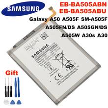 EB-BA505ABN EB-BA505ABU 4000 мАч, оригинальный сменный аккумулятор SAMSUNG EB-BA505ABU для Samsung Galaxy A50 A505F SM-A505F A30s A30 2024 - купить недорого