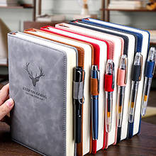 Super Thick Notebook Stationery Office A5 Journal Business Leather Notepad 360 pages Diary College Office School Supplies Gift 2024 - buy cheap