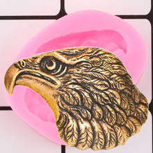3D Eagle Head Silicone Molds Soap Resin Clay Mold Cupcake Topper Fondant Cake Decorating Tools Candy Chocolate Gumpaste Moulds 2024 - buy cheap