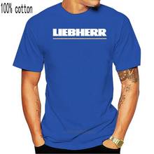 Camiseta clásica con Logo de Liebherr, ropa nueva 2024 - compra barato