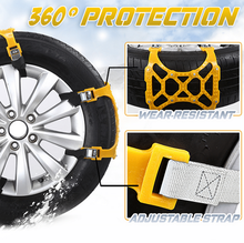 Car Tire Anti-skid Chains Thickened Beef Tendon Wheel Chain For Snow Mud Road Car Tire Anti-skid Chains Emergency Skid Chain 2024 - купить недорого