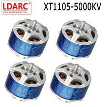 Motor sem escova ldarc xt1105 2/4 5000kv 3s, motor de 1105mm para drone rc, fpv, quadricóptero de corrida, multirotor, multicopter 2024 - compre barato