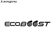 Langru Ecoboost Funny Turbo Boost Car Stickers Vinyl Decals Car Accessories Jdm 2024 - buy cheap