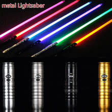 Star Wars LED Lightsaber Ahsoka Tano Darth Vader Rey Luke Mace Windu Laser Sword FOC Lock up Metal Handle Christmas Gift Toys 2024 - buy cheap