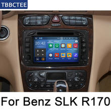 Для Mercedes Benz SLK W1070 1998 ~ 2002 NTG Android автомобильный DVD GPS навигатор плеер WiFi BT мультимедийная система аудио 2024 - купить недорого