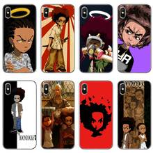 The Boondocks Silicone phone case For iPhone X XR XS 11 Pro Max 8 7 6 6S Plus 5 5S SE 4s 4 iPod Touch 5 6 2024 - купить недорого