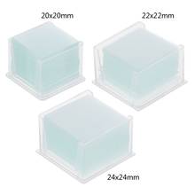 100 Pcs Transparent Square Glass Slides Coverslips Coverslides For Microscope Optical Instrument 2024 - buy cheap