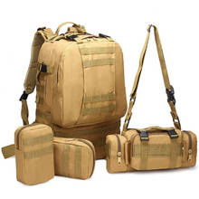 Hit the fan bag backpack Male camouflage tactics combination package high grade wearproof  travel backpack  boy mochila notebook 2024 - buy cheap