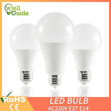 LED Bulb LED Lamps E27 E14 Real 3W 6W 9W 12W 15W 18W 20W AC 220V 230V 240V lampara Aluminum Table lamp Lamps light Bombillas 2024 - buy cheap
