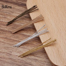 BoYuTe (100 Gram/Bag) 15-20-26-30-35-40MM Metal Brass T-Pins Flat Head Pins Needles Handmade Diy Jewelry Making Materials 2024 - buy cheap